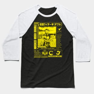 Kamen Rider double Baseball T-Shirt